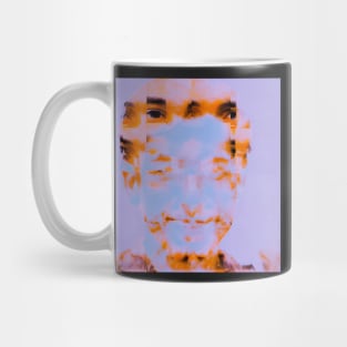 SERAPHIM Surreal Eyes Glitch Art Mug